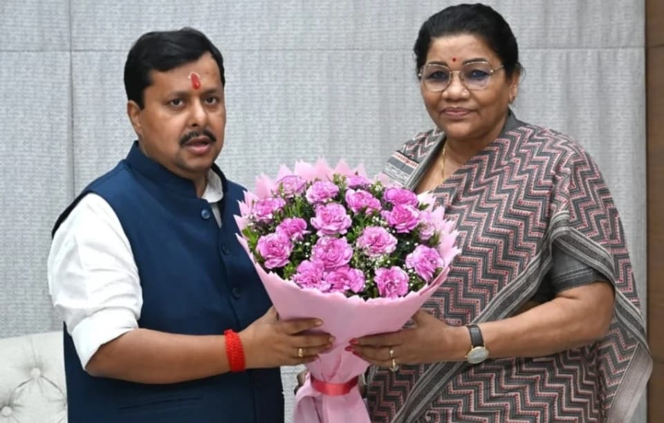 राष्ट्रीय अध्यक्ष नितिन नवीन से मिलीं विधायक रेणुका सिंह, छत्तीसगढ़ संगठन और भरतपुर-सोनहत की प्राथमिकताओं पर हुआ मंथन
