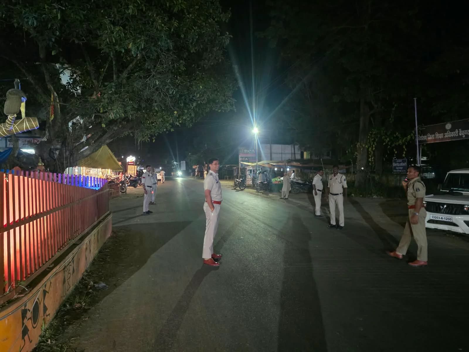 मॉडिफाइड साइलेंसर वाली 4 बुलेट जब्त, 30 मामलों में ₹48,100 का जुर्माना; कोरिया पुलिस का सघन वाहन चेकिंग अभियान