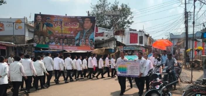 मानसिक स्वास्थ्य के प्रति जागरूकता का संदेश लेकर निकली रैली, चिरमिरी में लोगों को किया जागरूक