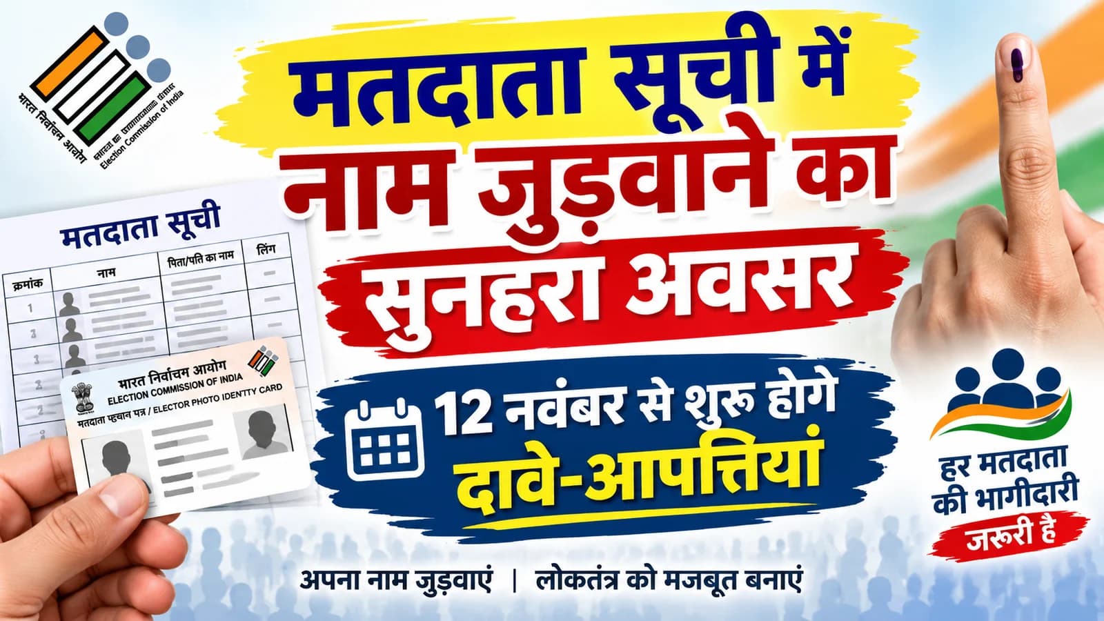 एमसीबी में मतदाता सूची पुनरीक्षण का शंखनाद,4 जनवरी को जारी होगी अंतिम सूची