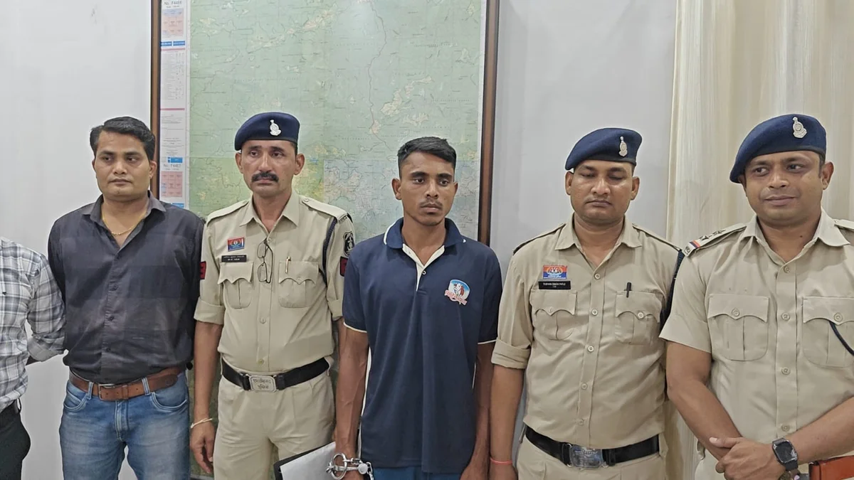 नाबालिग के अपहरण मामले में आरोपी गिरफ्तार, पुलिस ने चार घंटे के भीतर बालिका को किया था सकुशल बरामद। (1/2)