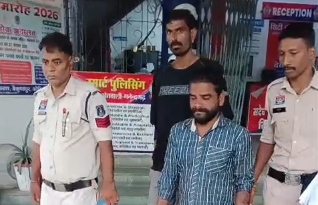 बाइक चोरी के दो मामलों का पुलिस ने किया खुलासा, दो आरोपी गिरफ्तार (2)