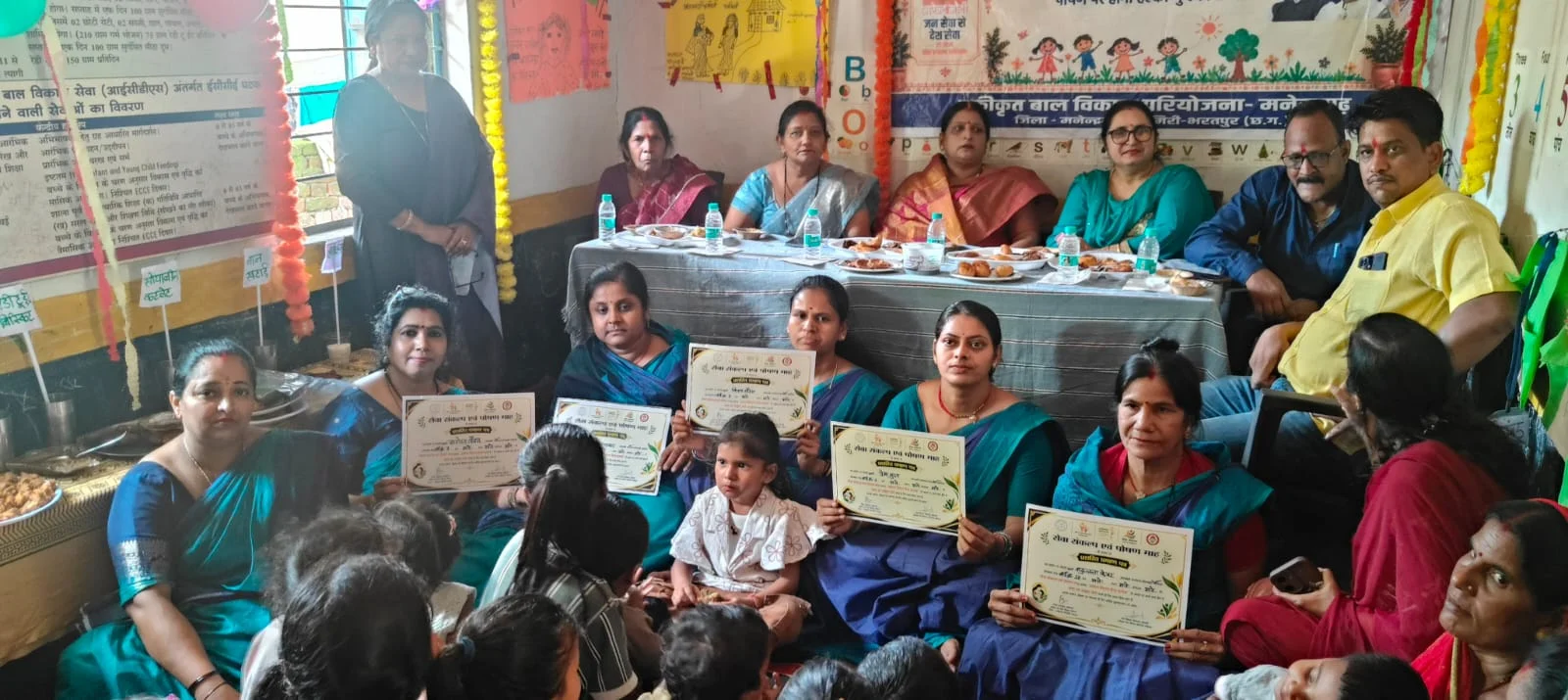 आंगन मिलन में गूंजा पोषण और जनहित का संदेश, वार्ड विकास पर भी हुआ मंथन (2)